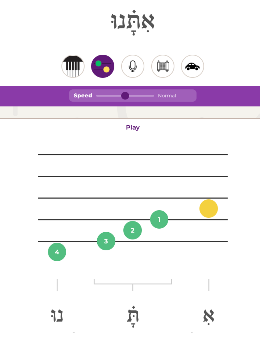 Animated sound map in Trope on the Go™